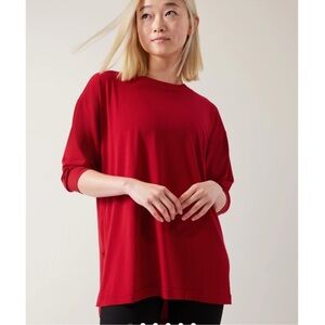 Athleta Inspire Top - Candy Red